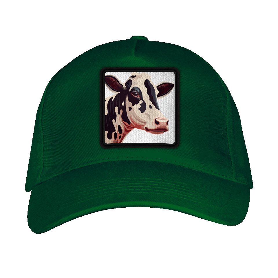 Gorra adulto con parche Vaca