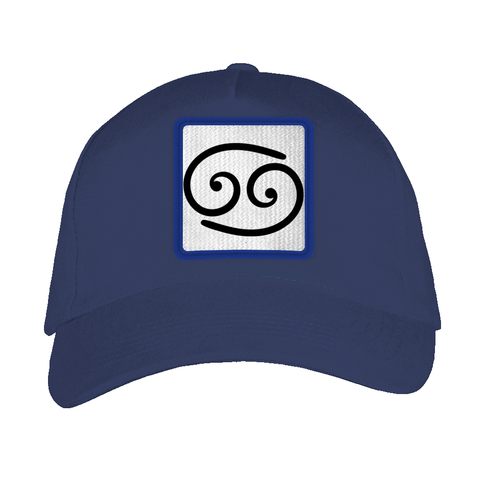 Gorra adulto con parche Símbolo Cáncer