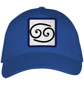 Gorra adulto con parche Símbolo Cáncer