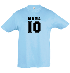 Camiseta infantil mamá 10