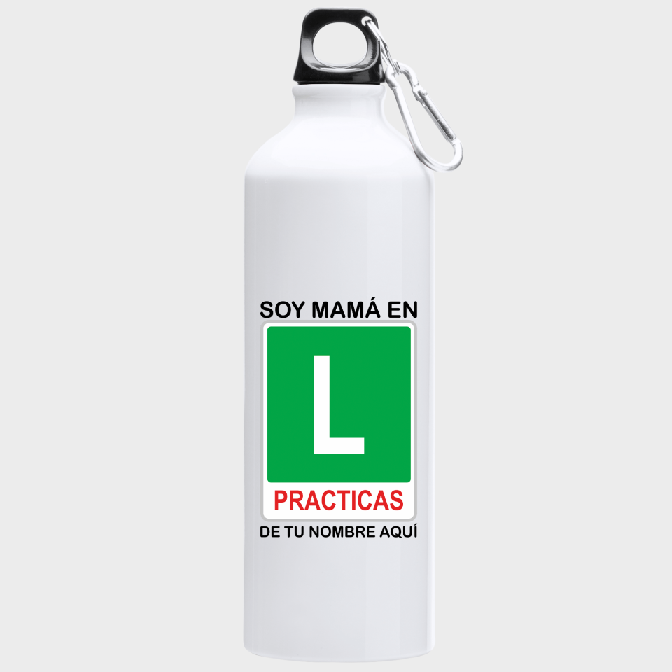 Bidón de aluminio para el día de la madre diseño En practicas