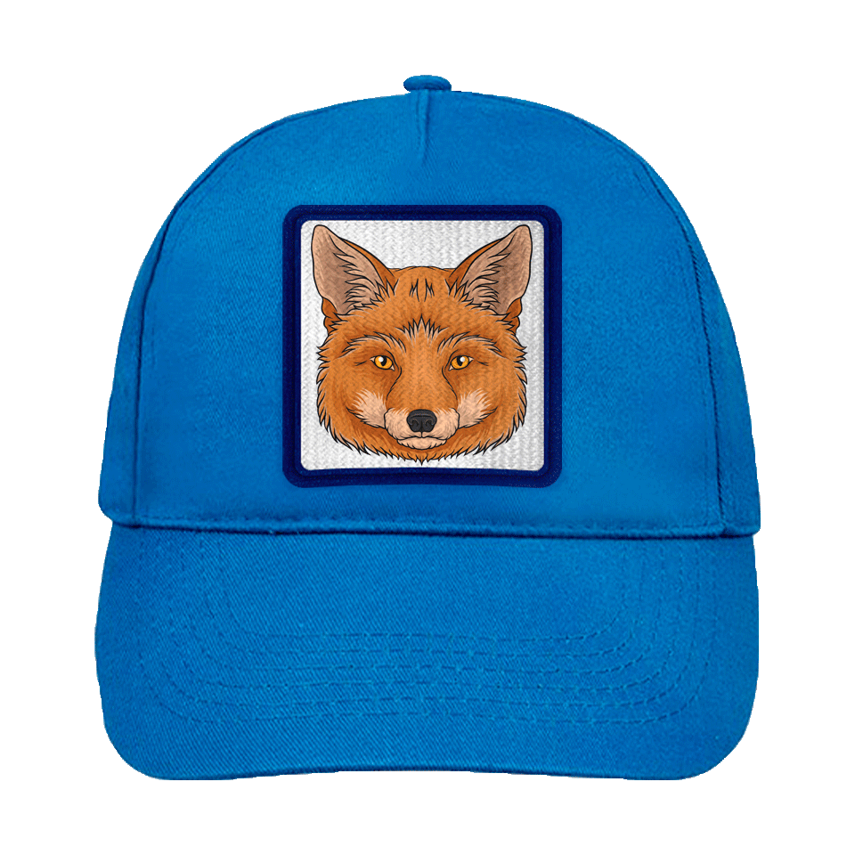 Gorra infantil con parche Zorro Rojo