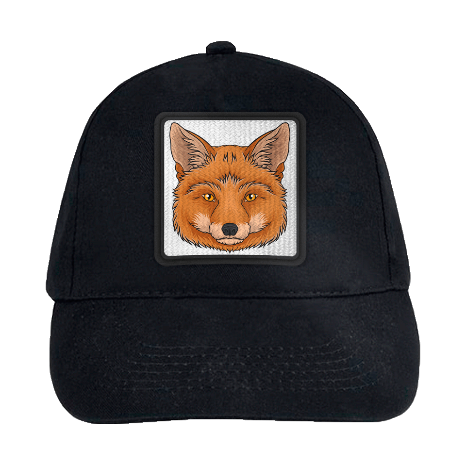 Gorra infantil con parche Zorro Rojo