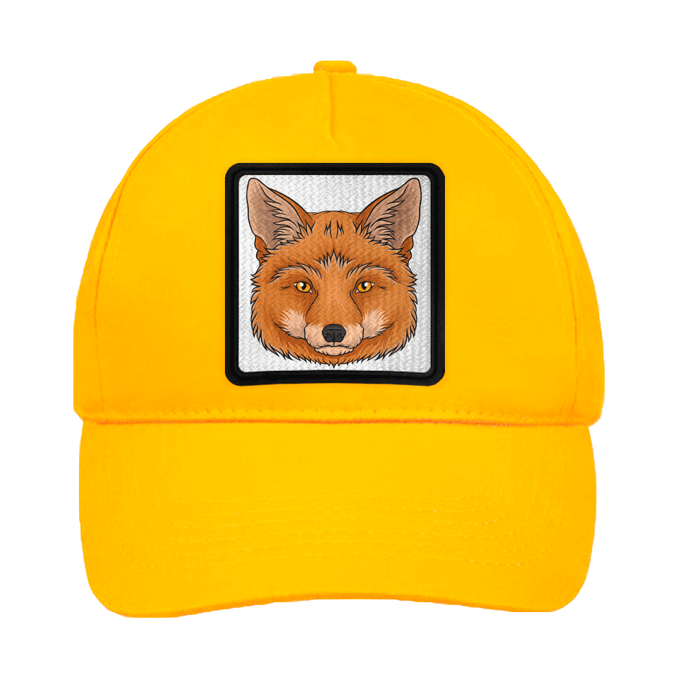 Gorra infantil con parche Zorro Rojo