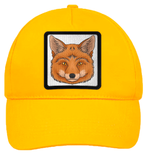 Gorra infantil con parche Zorro Rojo