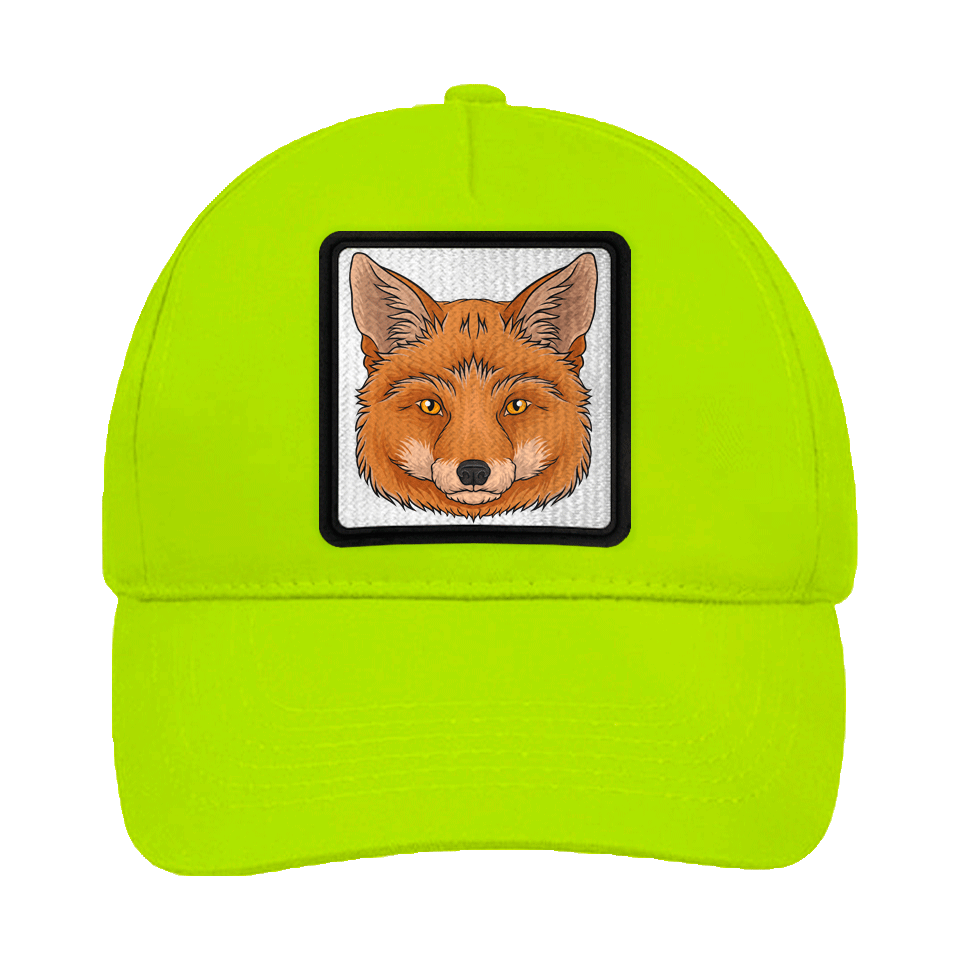 Gorra infantil con parche Zorro Rojo