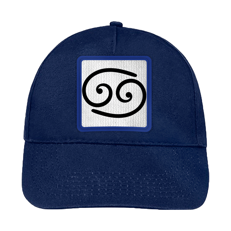 Gorra infantil con parche Símbolo Cáncer