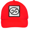 Gorra infantil con parche Símbolo Cáncer
