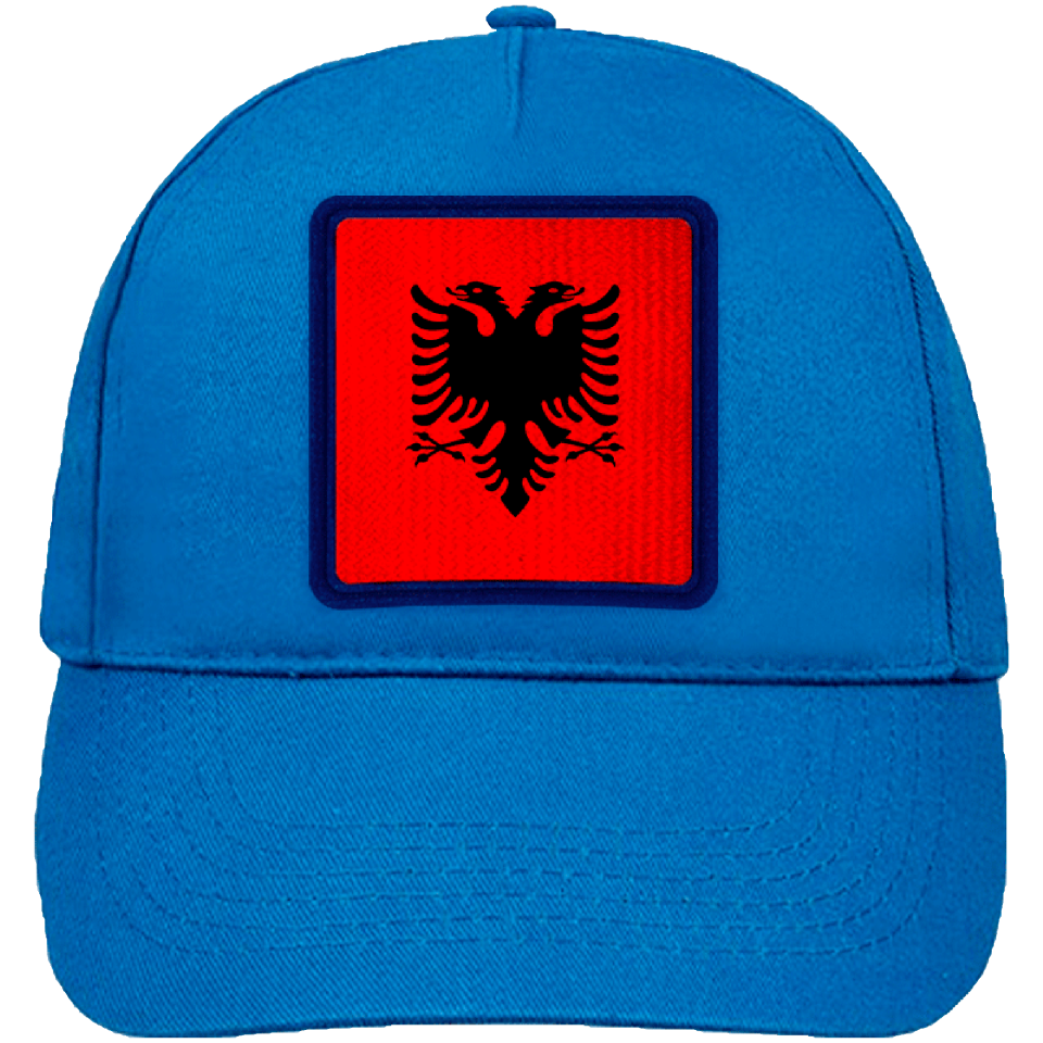 Gorra infantil con bandera Albania