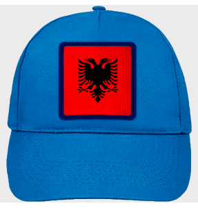 Gorra infantil con bandera Albania