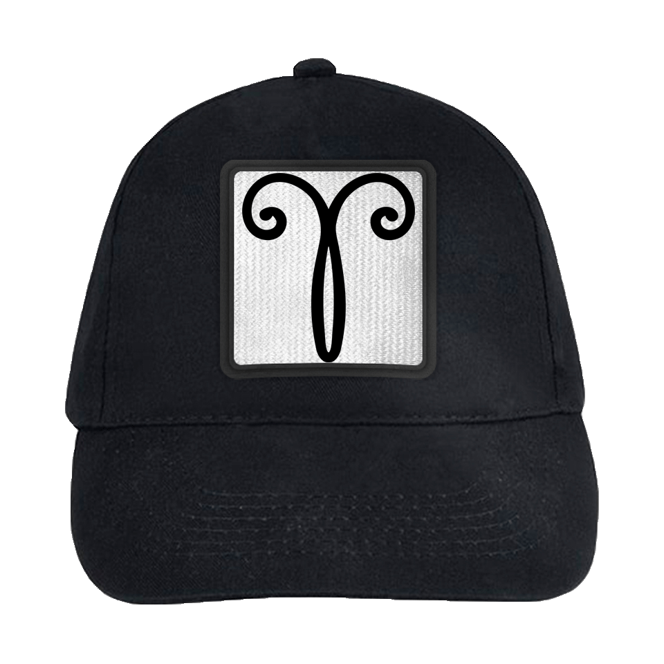 Gorra infantil con parche Símbolo Aries