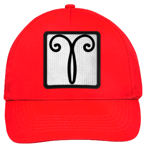 Gorra infantil con parche Símbolo Aries