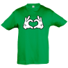 Camiseta infantil manos Mickey