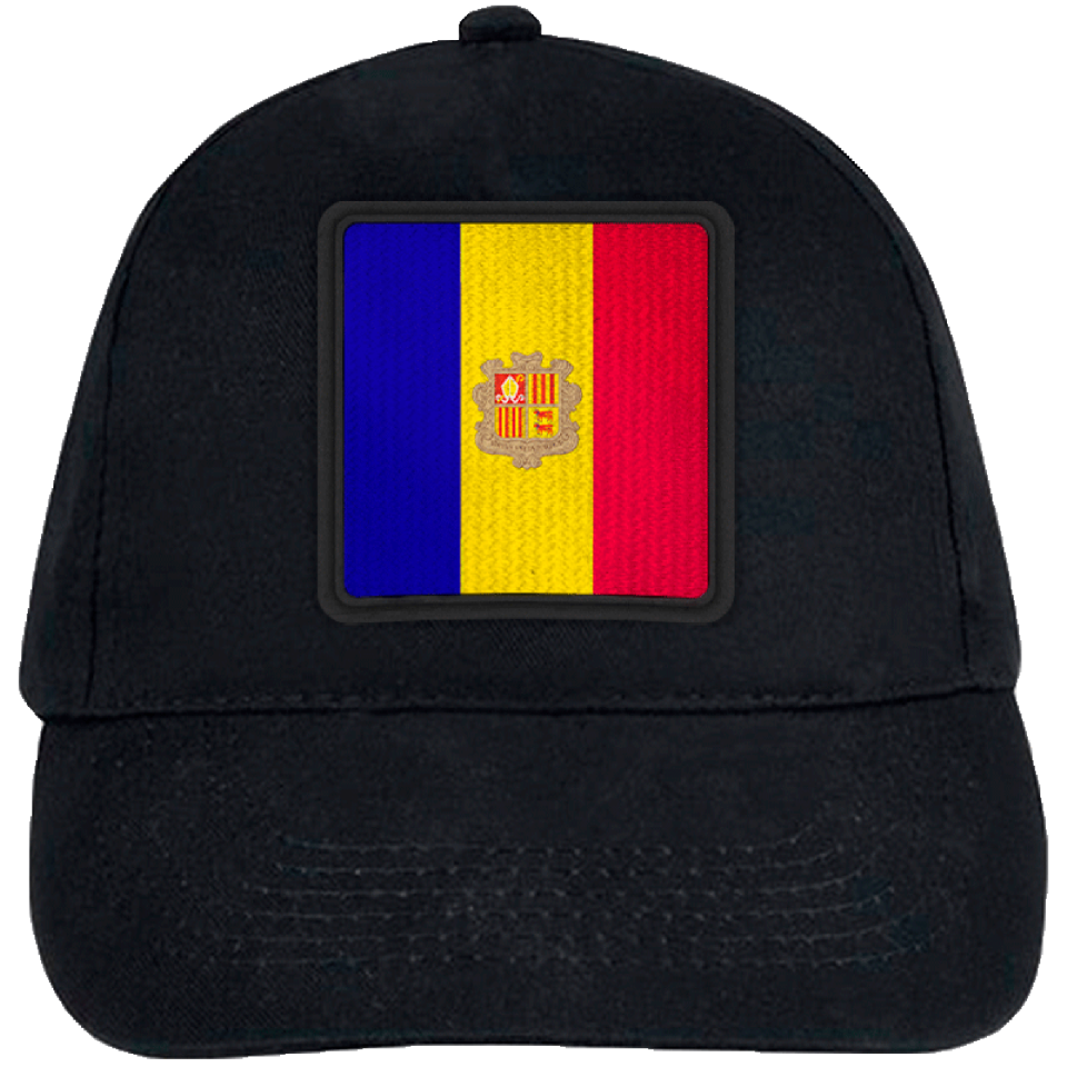 Gorra infantil con bandera Andorra