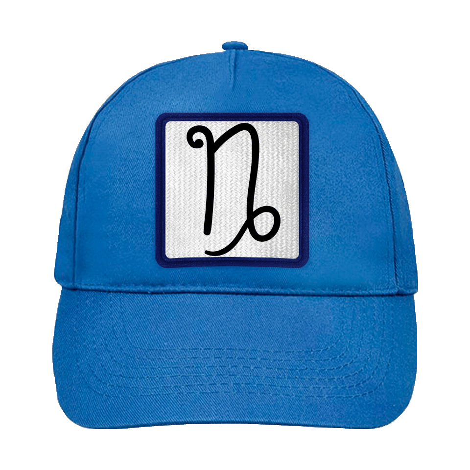 Gorra infantil con parche Símbolo Capricornio