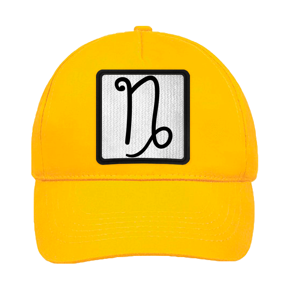 Gorra infantil con parche Símbolo Capricornio