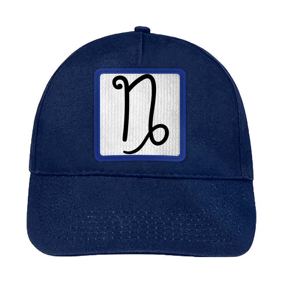 Gorra infantil con parche Símbolo Capricornio