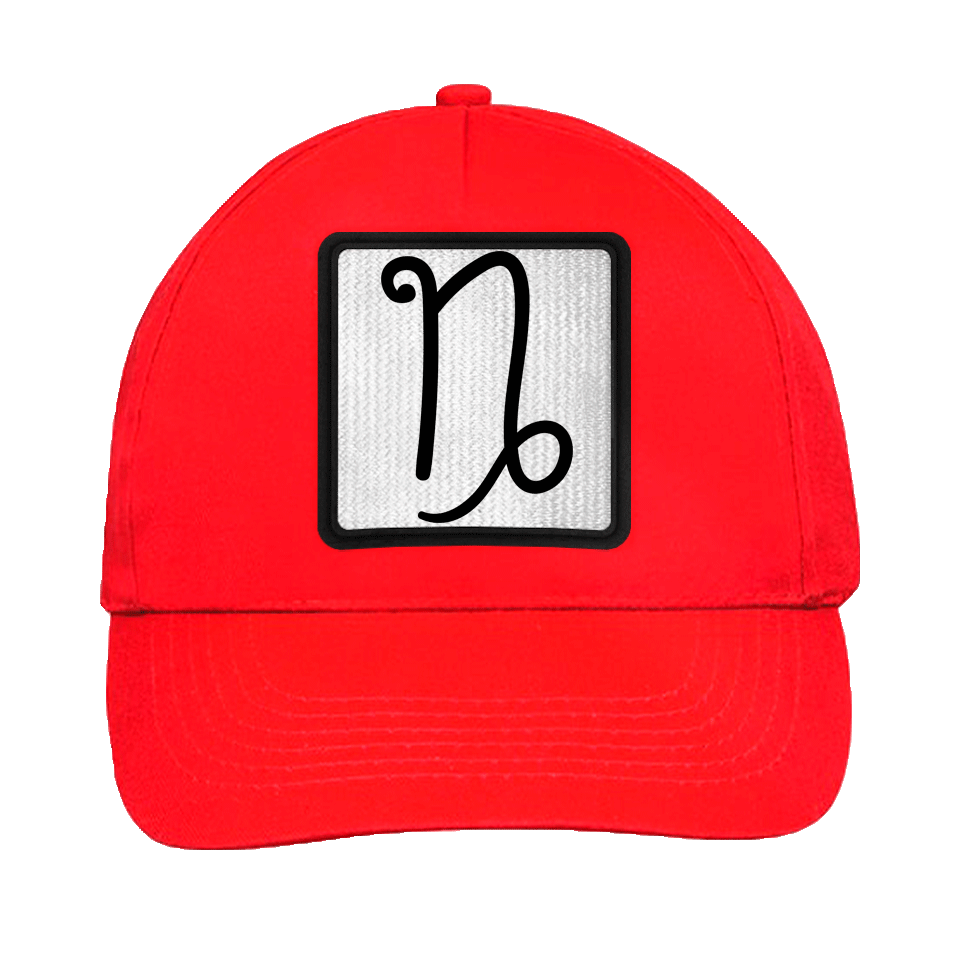 Gorra infantil con parche Símbolo Capricornio