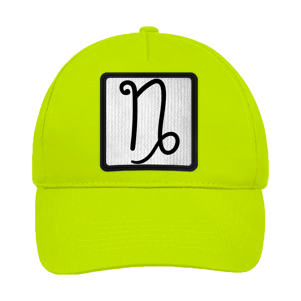 Gorra infantil con parche Símbolo Capricornio