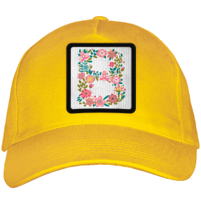Gorra adulto con parche Letra B