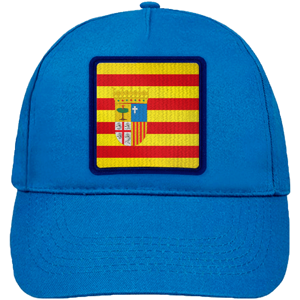 Gorra infantil con bandera Aragón