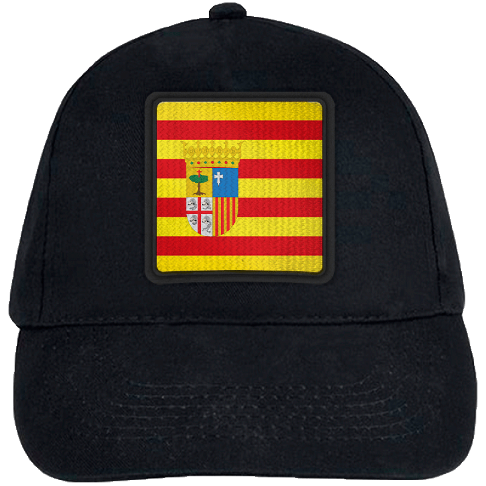 Gorra infantil con bandera Aragón