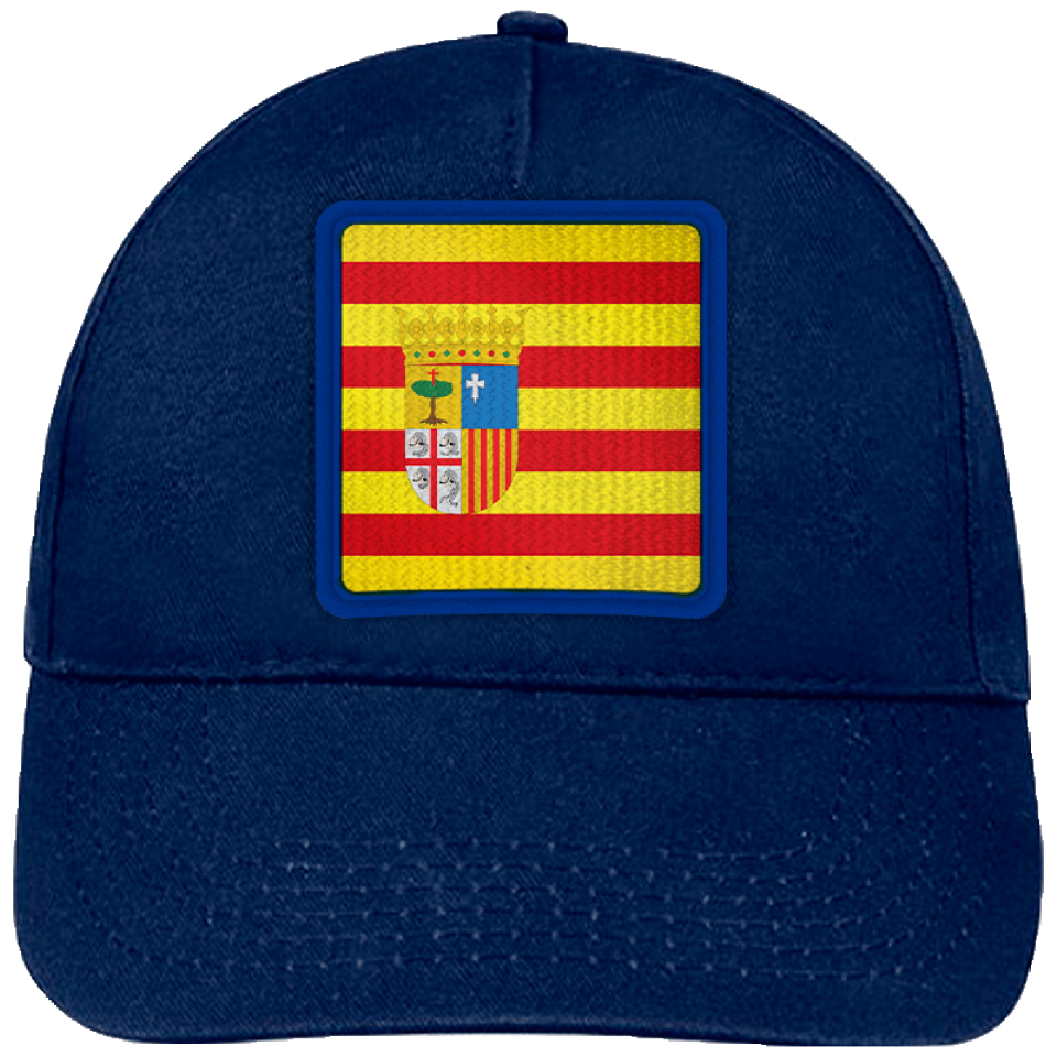 Gorra infantil con bandera Aragón