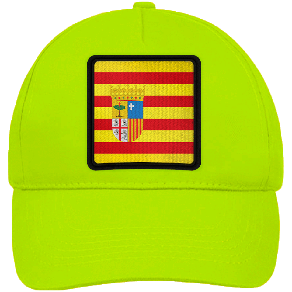 Gorra infantil con bandera Aragón