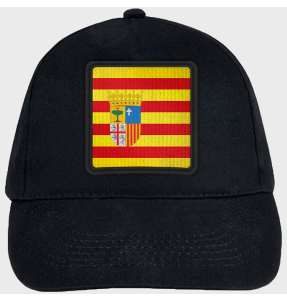 Gorra infantil con bandera Aragón