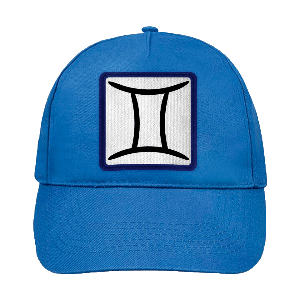 Gorra infantil con parche Símbolo Géminis
