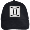 Gorra infantil con parche Símbolo Géminis