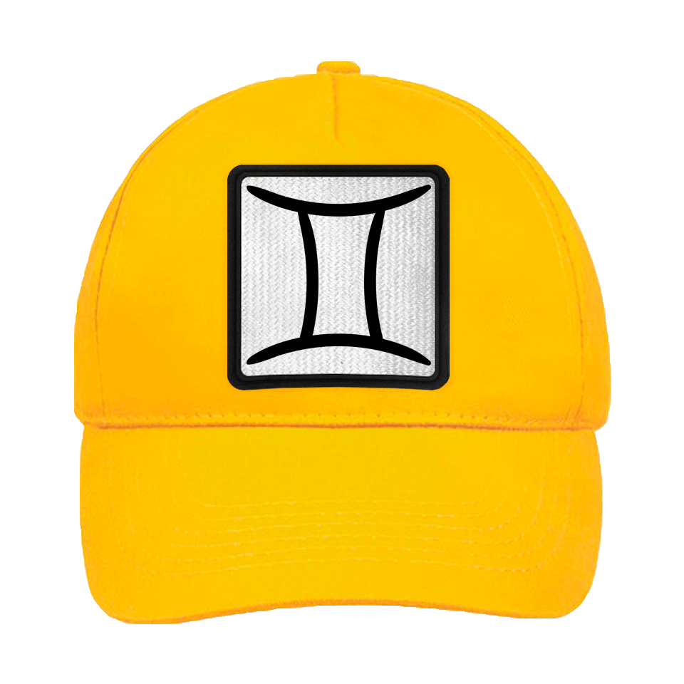 Gorra infantil con parche Símbolo Géminis