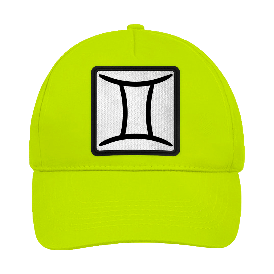 Gorra infantil con parche Símbolo Géminis
