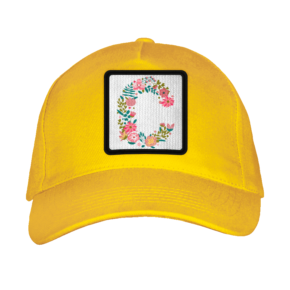Gorra adulto con parche Letra C