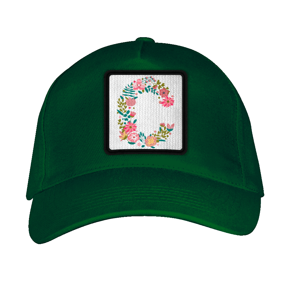 Gorra adulto con parche Letra C