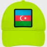 Gorra infantil con bandera Azerbaiyan