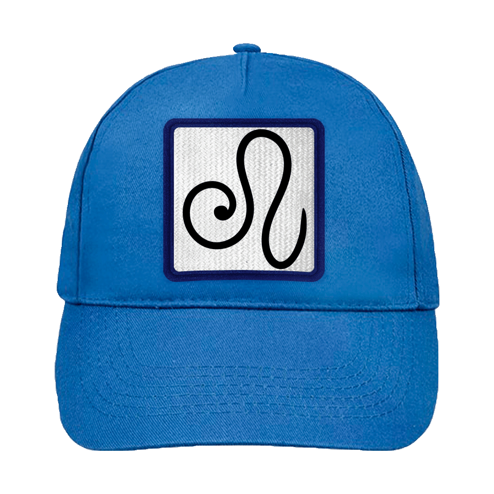 Gorra infantil con parche Símbolo Leo