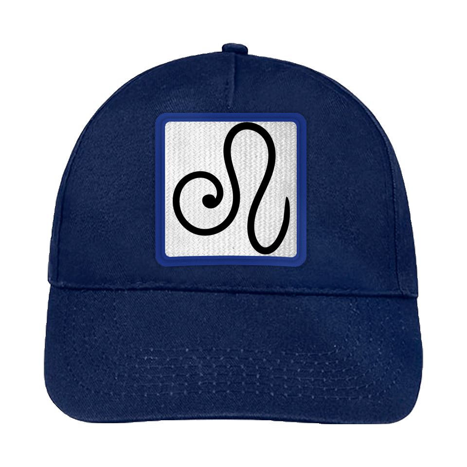 Gorra infantil con parche Símbolo Leo