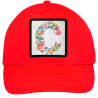 Gorra infantil con parche Letra C