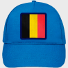 Gorra infantil con bandera Bélgica