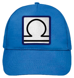 Gorra infantil con parche Libra
