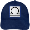 Gorra infantil con parche Libra