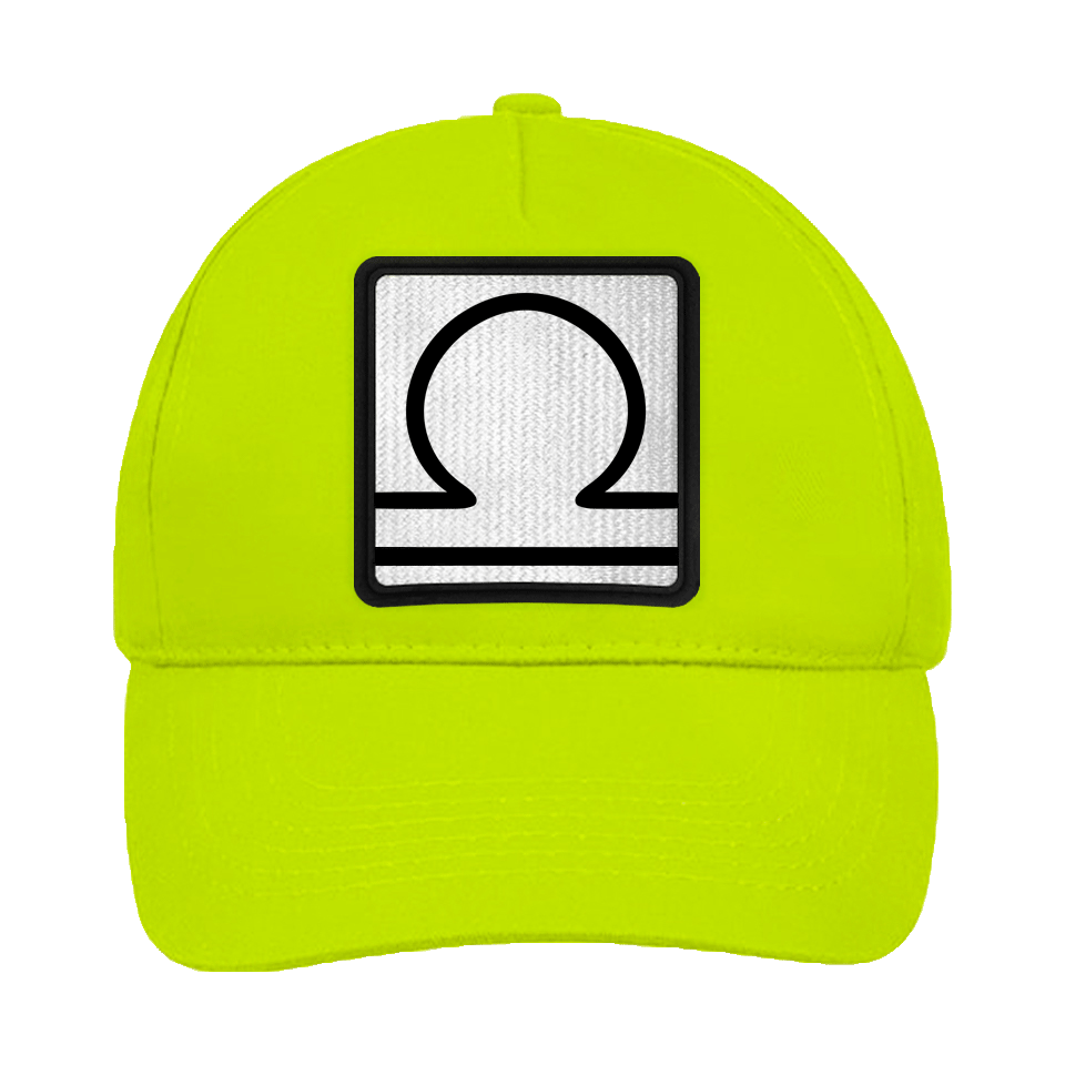 Gorra infantil con parche Libra