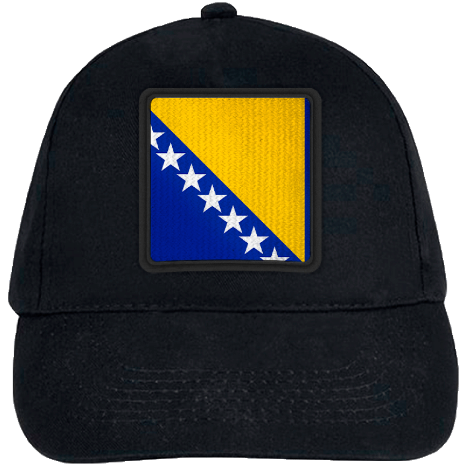 Gorra infantil con bandera Bosnia y Herzegovina