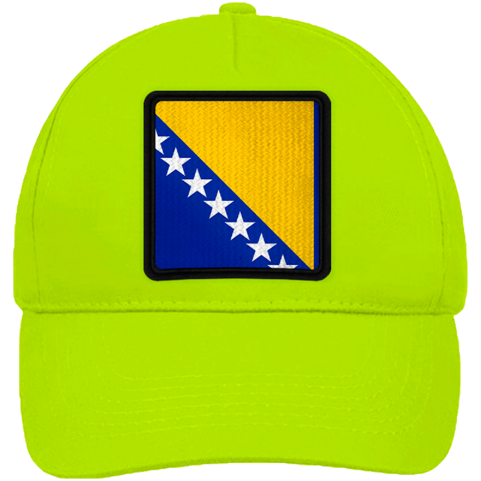 Gorra infantil con bandera Bosnia y Herzegovina