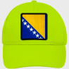 Gorra infantil con bandera Bosnia y Herzegovina
