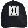 Gorra infantil con parche Símbolo Piscis