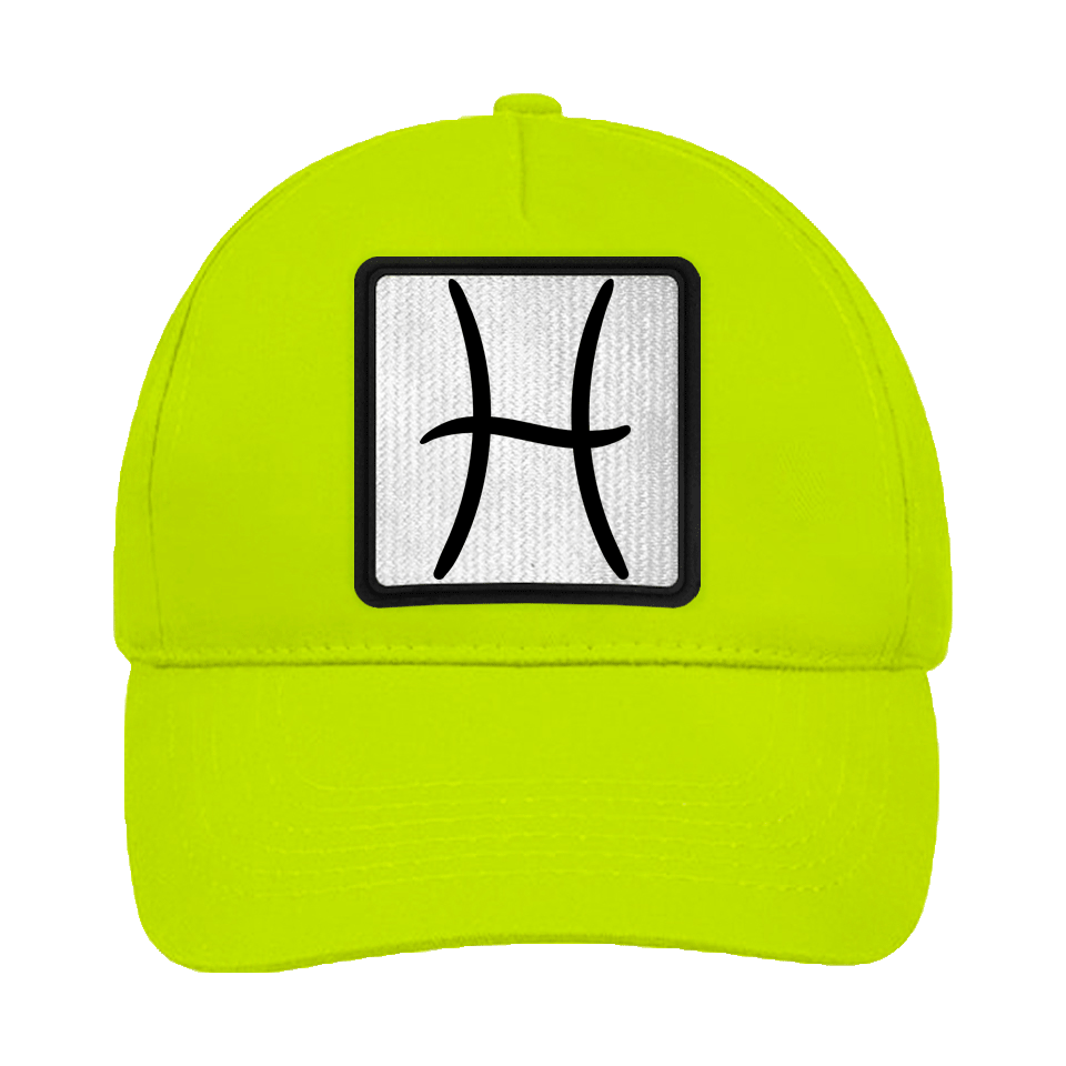 Gorra infantil con parche Símbolo Piscis