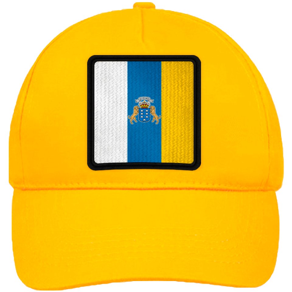 Gorra infantil con bandera Canarias