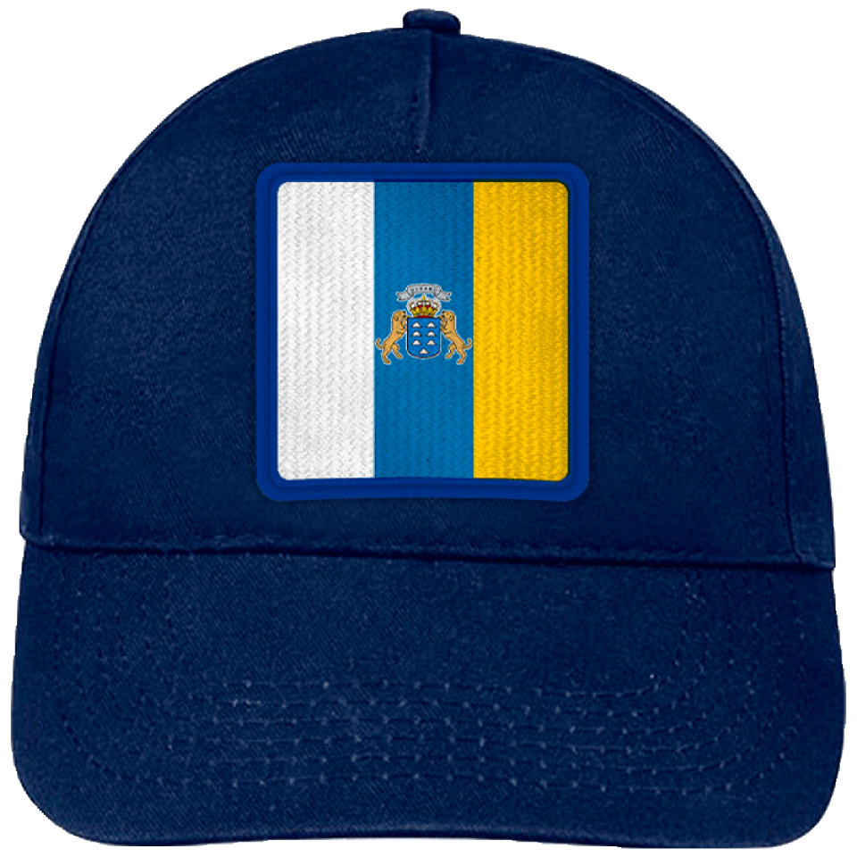 Gorra infantil con bandera Canarias